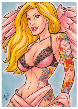 Tattooed Angel by Amy Anderson